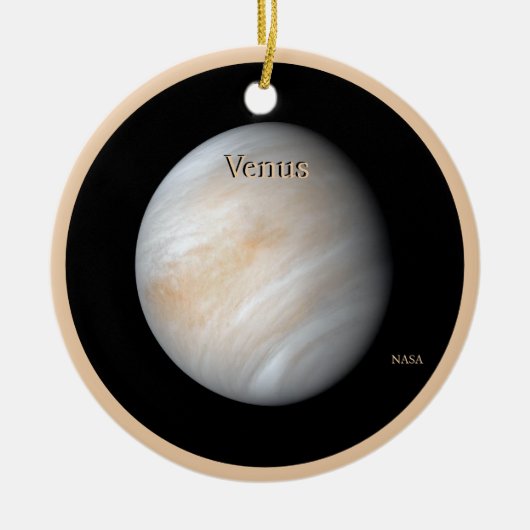 Venus van Mariner 10 Keramisch Ornament (Voorkant)