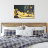 Venus van Urbino door Titiaan, renaissance Art Canvas Afdruk (Insitu (Slaapkamer))