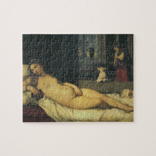 Venus van Urbino door Titiaan, renaissance Art Legpuzzel (Horizontaal)