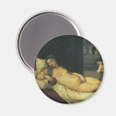 Venus van Urbino door Titiaan, renaissance Art Magneet (Voorkant / Achterkant)
