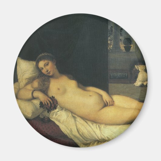 Venus van Urbino door Titiaan, renaissance Art Magneet (Voorkant)