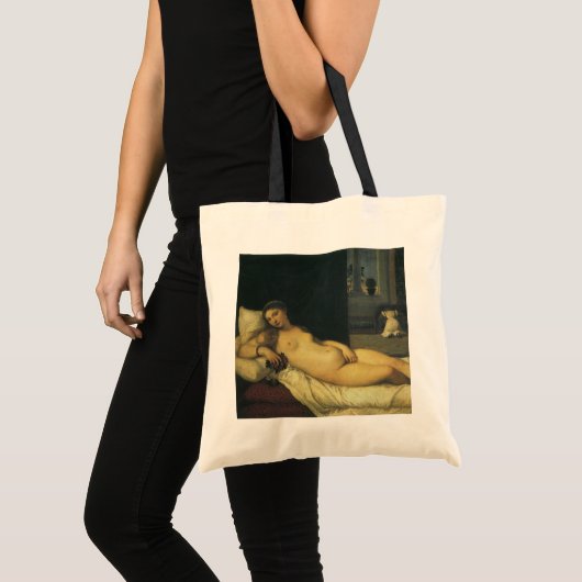 Venus van Urbino door Titiaan, renaissance Art Tote Bag (Voorkant (product))