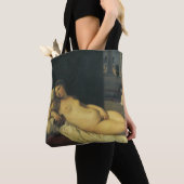 Venus van Urbino door Titiaan, renaissance Art Tote Bag (Dichtbij)