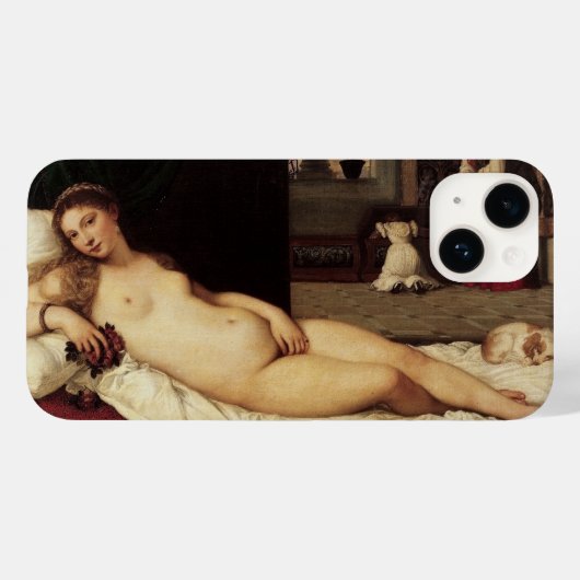 Venus van Urbino Titiaan 1538 Venetië Case-Mate iPhone Case (Achterkant (horizontaal))