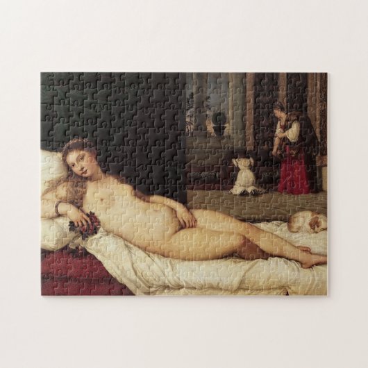 Venus van Urbino Titiaan 1538 Venetië Legpuzzel (Horizontaal)
