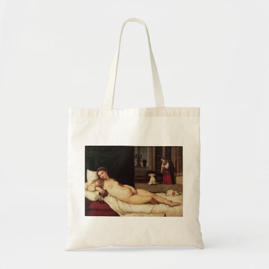 Venus van Urbino Titiaan 1538 Venetië Tote Bag (Voorkant)