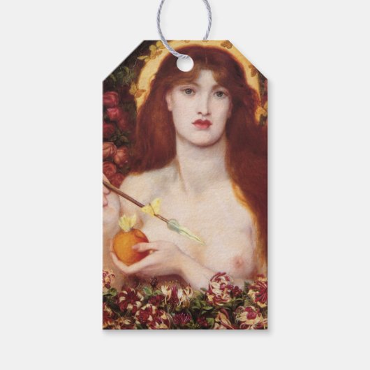 Venus Verticordia (Dante Gabriel Rossetti) Cadeaulabel (Voorkant)