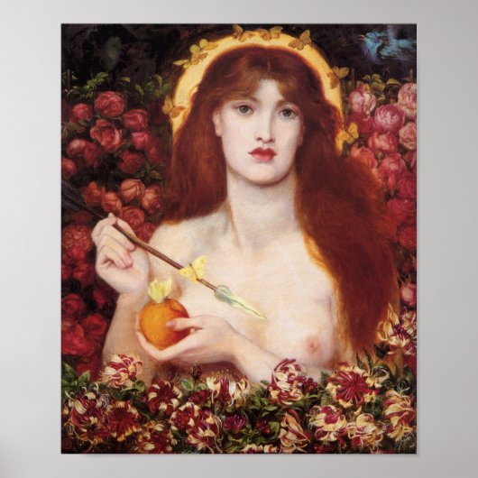 Venus Verticordia Dante Gabriel Rossetti Cardstock Poster (Voorkant)