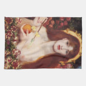 Venus Verticordia (Dante Gabriel Rossetti) Theedoek (Horizontaal)