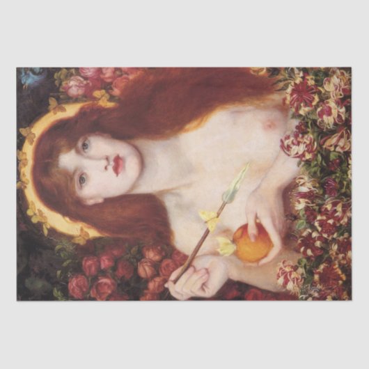 Venus Verticordia (Dante Gabriel Rossetti) Tissuepapier (Voorkant)