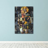 Venus Willendorf Canvas Afdruk (Insitu (Houten vloer))