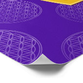 Venusblume Duo GoldSilver | levenspatroon Poster (Hoek)