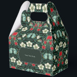 Venusvliegenval Victoraans Groot Aangepast Zadelda Bedankdoosjes<br><div class="desc">Een stevige en elegante grote zadeldak-cadeauverpakking met een ingewikkeld venusvliegenval- en vlindermotief. Perfect voor bruiloften, thematische evenementen of premium bedrijfs promoties, biedt het ruimte aan grotere artikelen zoals gourmet traktaties, koffiezakken, kaarsen of samengestelde cadeausets. Met uw gepersonaliseerde tekst op de voor- en achterkant combineert het gotische verfijning met praktische veelzijdigheid,...</div>