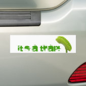Venusvliegenvanger Bumpersticker (Op auto)