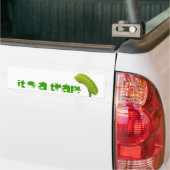 Venusvliegenvanger Bumpersticker (Op Truck)
