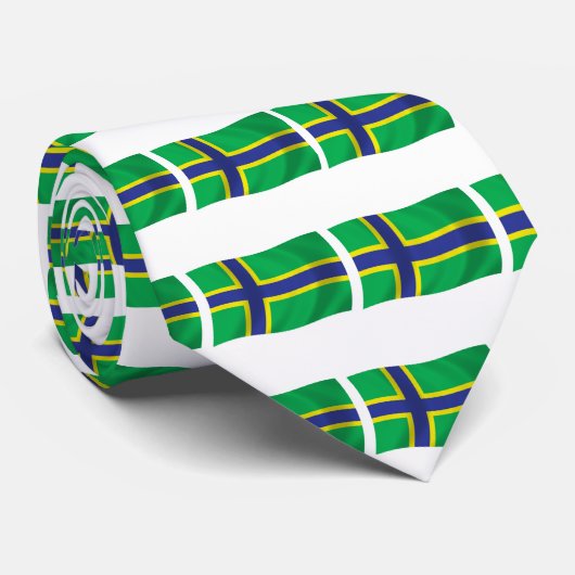 Vepsians Vlag Stropdas (Opgerold)