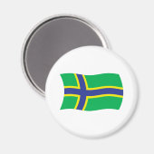 Vepsische Vlag Magneet (Voorkant / Achterkant)