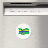 Vepsische Vlag Magneet (Insitu (Vaatwasser))