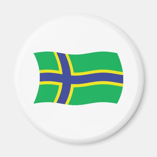 Vepsische Vlag Magneet (Voorkant)
