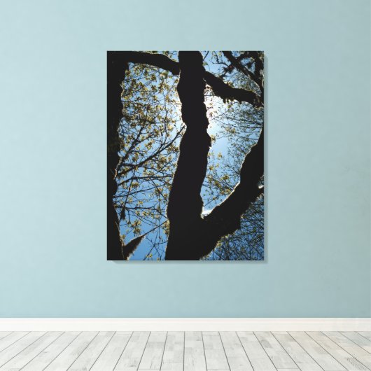 VER CANVAS AFDRUK (Insitu (Houten vloer))