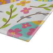 Ver- en paasvakantie naadloze patrooncadeau snijplank (Hoek)