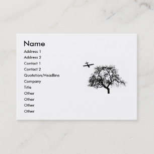 ver en weg visitekaartje