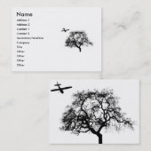 ver en weg visitekaartje (Voorkant / Achterkant)