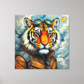 VER IN DE WOLKEN EN VERDER DAN 7 CANVAS AFDRUK (Voorkant)