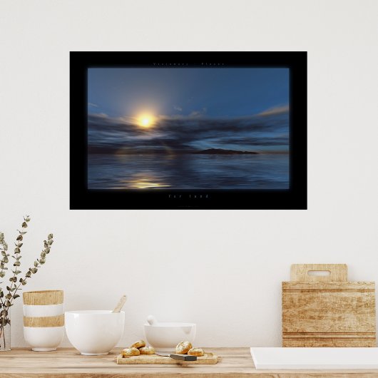 ver land poster (Keuken)