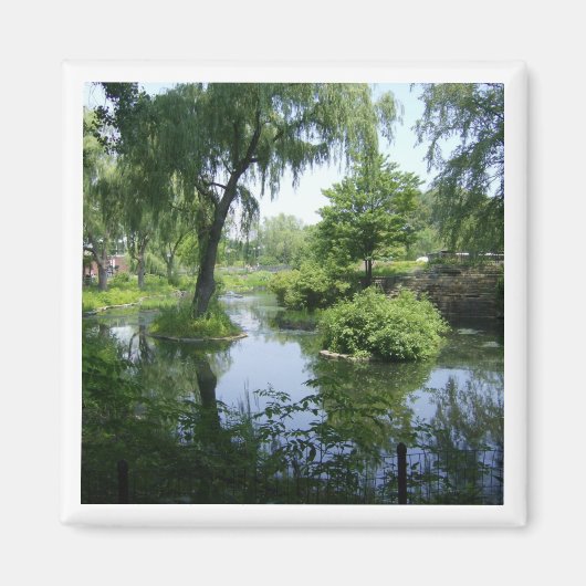 Ver van de stad magneet (Voorkant)