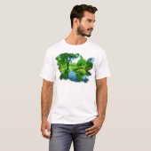 Ver van de stad t-shirt (Voorkant volledig)