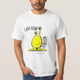 VER VAN HET NORMALE TWEE-EYED MONSTER-SHIRT T-SHIRT