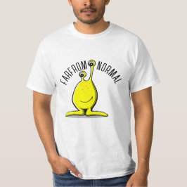 VER VAN HET NORMALE TWEE-EYED MONSTER-SHIRT T-SHIRT