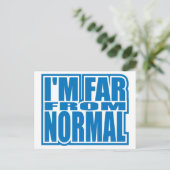 Ver van normaal briefkaart (Staand voorkant)