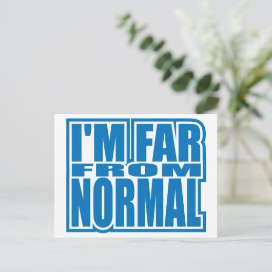 Ver van normaal briefkaart (Staand voorkant)