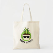 Vera Cool Funny Aloe Vera Pun Tote Bag (Voorkant)