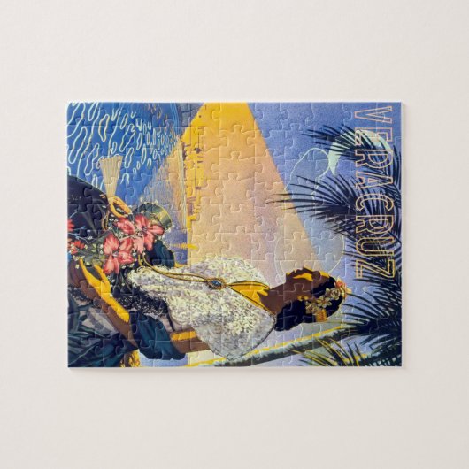  Vera Cruz Mexicaans reisbureau Legpuzzel (Horizontaal)