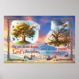 Veracht de tucht van de Heer nooit Poster