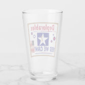 Verachtelijken Ja we Kunnen! Glas (Achterkant)
