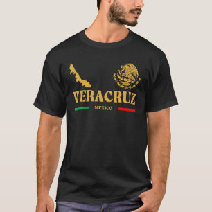 Veracruz met Mexicaans Embleem Veracruz T-Shirt
