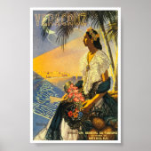  Veracruz Mexico Art Travel Classic Poster (Voorkant)