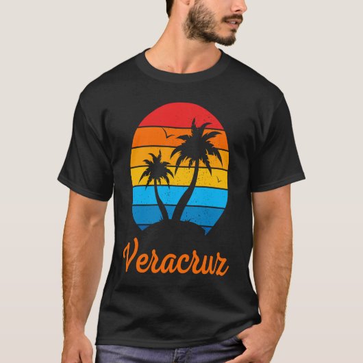 Veracruz Mexico Family Vacation Beach Tropical T-shirt (Voorkant)