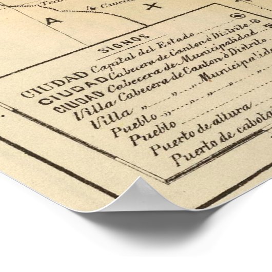 Veracruz, Mexico Poster (Hoek)