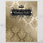 VerALE Flyer-Mode Joodse zalon Crown Gold Flyer (Voorkant)