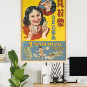 Veramon ( Chinese aids) Poster (Thuiskantoor)