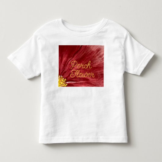 Veranda Bloem / Origineel / Kinder Shirts (Voorkant)