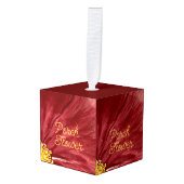 Veranda Bloem / Origineel / Kubus Ornament (Voorkant hoekig)