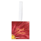 Veranda Bloem / Origineel / Kubus Ornament (Voorkant)