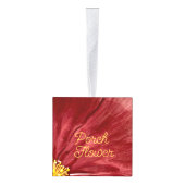 Veranda Bloem / Origineel / Kubus Ornament (Rechts)