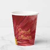 Veranda Bloem / Origineel / Papieren Bekers (Voorkant)